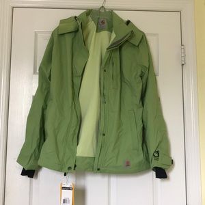 LOWEST ✨Green CarHartt Cascade Jacket